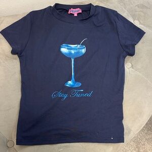 Edikted Navy Blue Tee